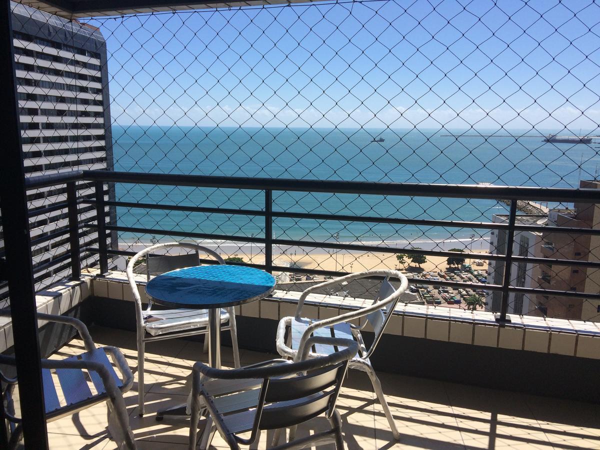 Apartamento Em Andar Alto Com Vista Mar Meireles 福塔雷萨 外观 照片