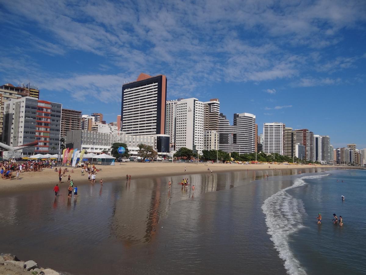 Apartamento Em Andar Alto Com Vista Mar Meireles 福塔雷萨 外观 照片