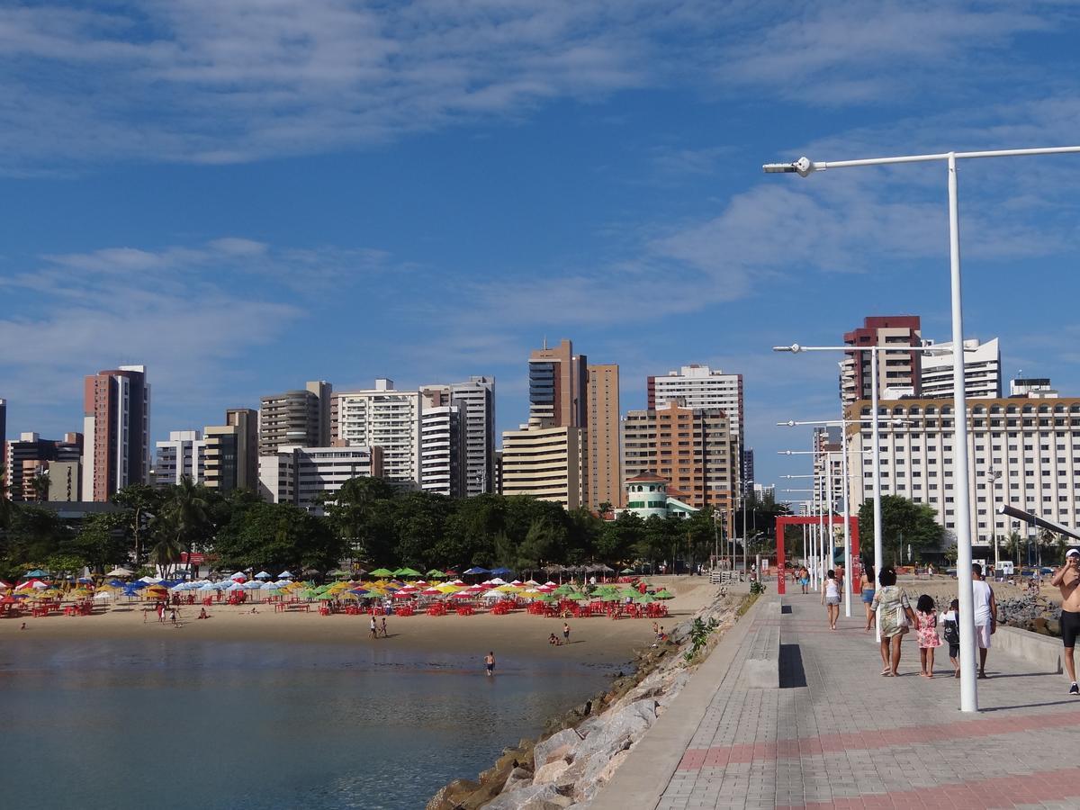 Apartamento Em Andar Alto Com Vista Mar Meireles 福塔雷萨 外观 照片