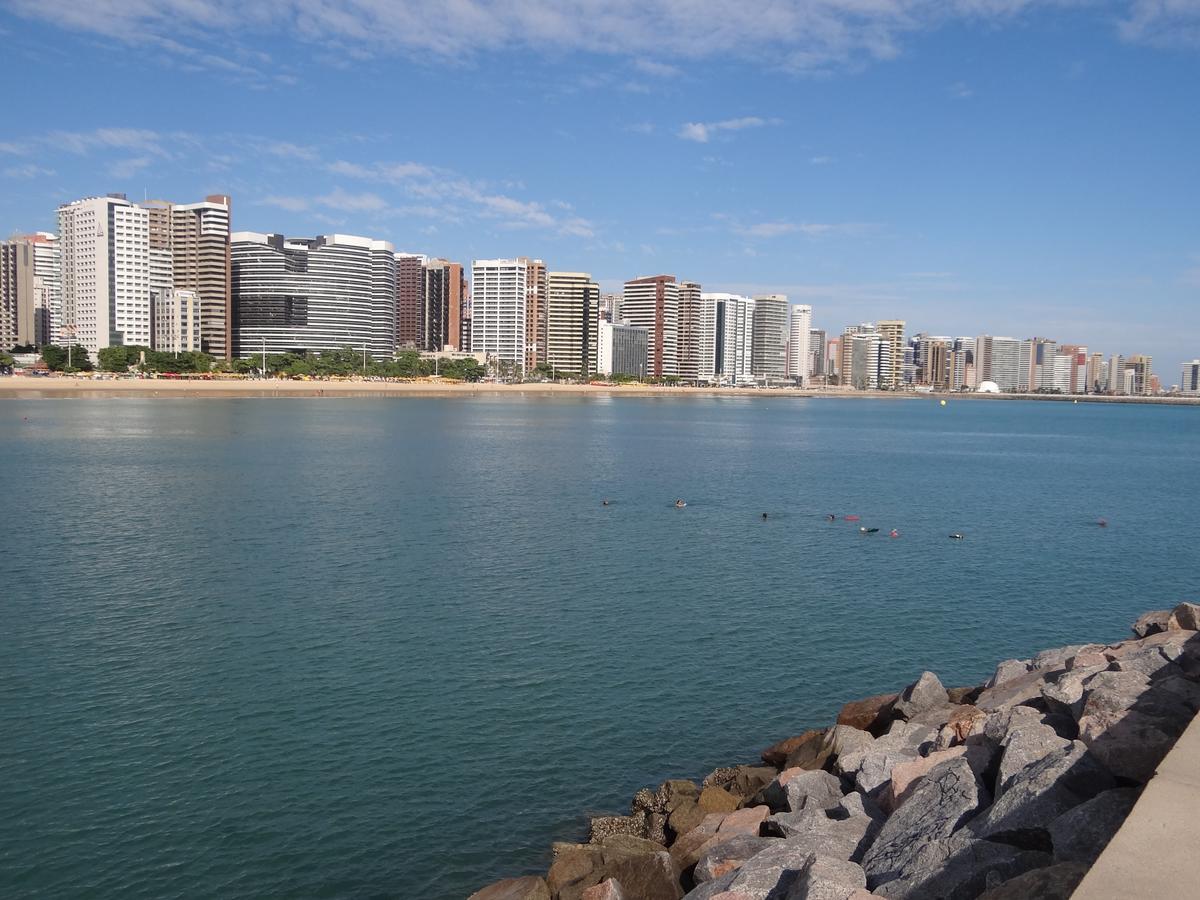 Apartamento Em Andar Alto Com Vista Mar Meireles 福塔雷萨 外观 照片